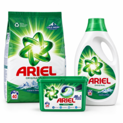 Ariel laundry detergent products for wholesale supply in Europe