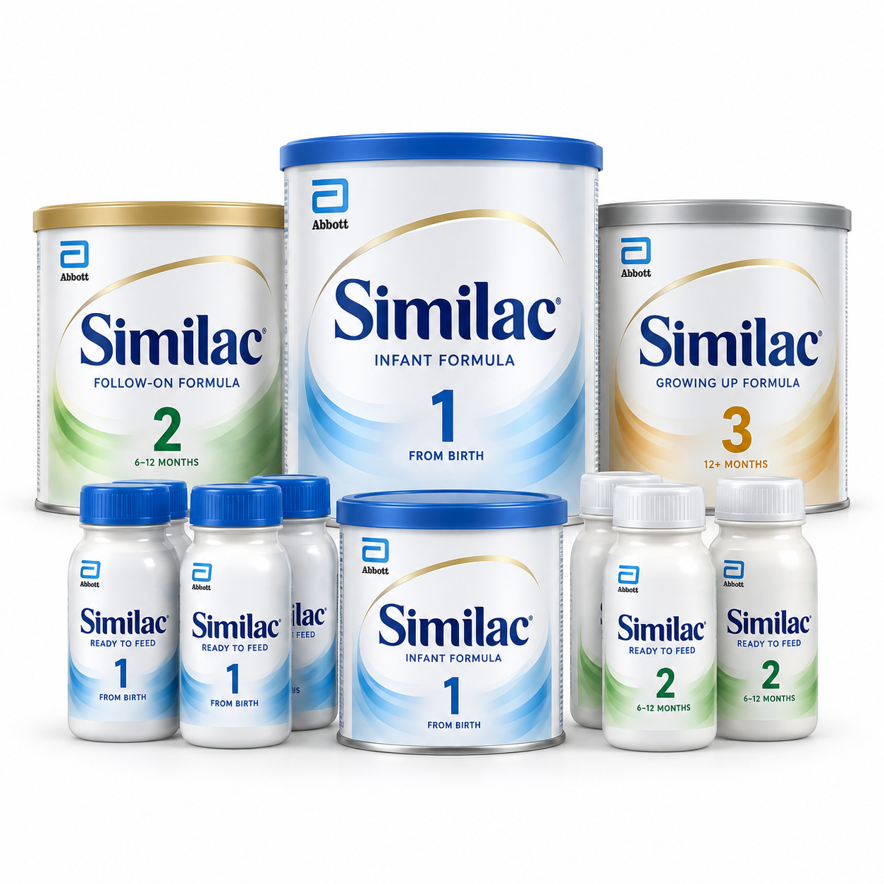 Similac formula powder tins and ready-to-feed bottles wholesale Similac formula powder tins and ready-to-feed bottles wholesale