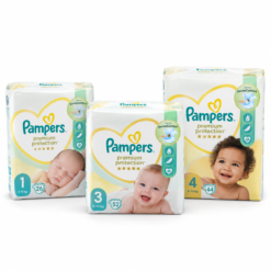 Pampers Premium Protection diapers wholesale packs