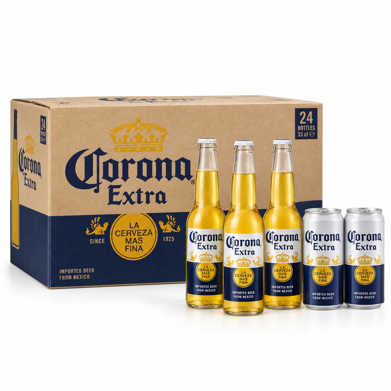 Corona Extra beer bottles, cans and wholesale case Corona Extra beer bottles, cans and wholesale case