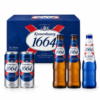 Kronenbourg 1664 beer cans, bottles and wholesale case