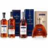 Martell VS, VSOP, Cordon Bleu and XO Cognac bottles
