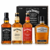 Jack Daniel’s Old No. 7, Tennessee Honey, Fire and Gentleman Jack bottles