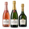 Taittinger Brut Réserve, Prestige Rosé and Comtes de Champagne bottles wholesale