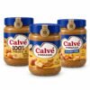 Calvé peanut butter jars for wholesale supply in Europe